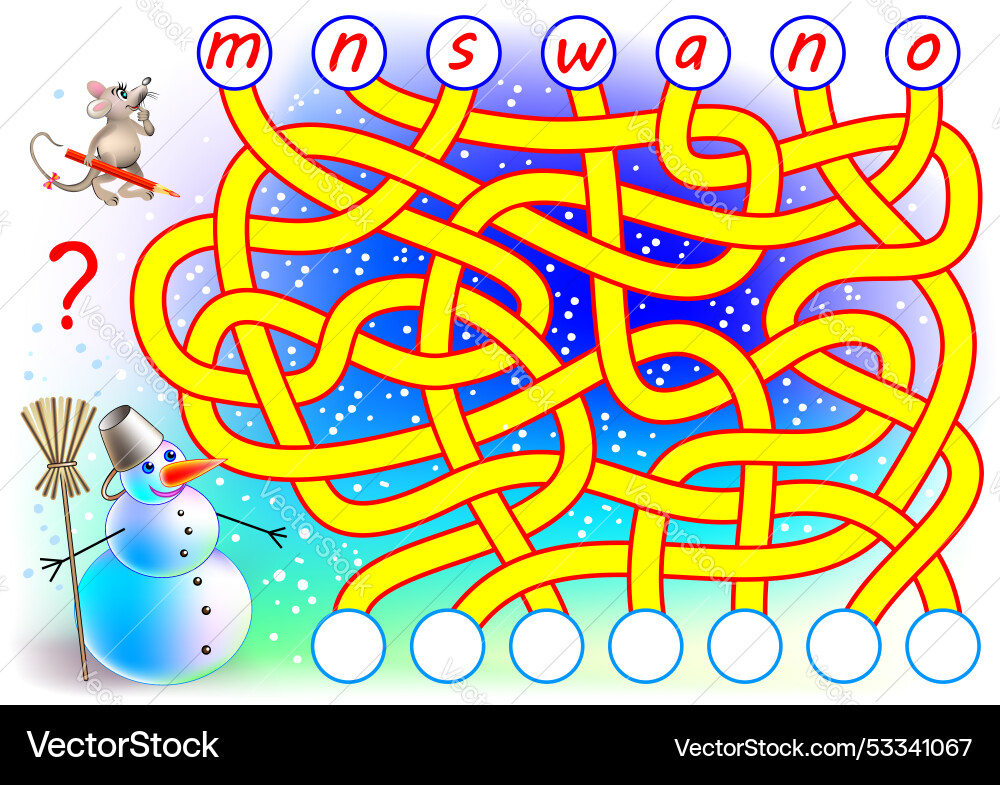 Logic puzzle game for study english need to find Logic puzzle game for study english need to find vector image
