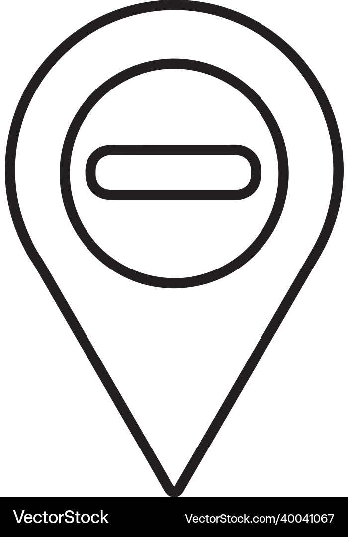 Map pointer pin icon sign design Vector Image