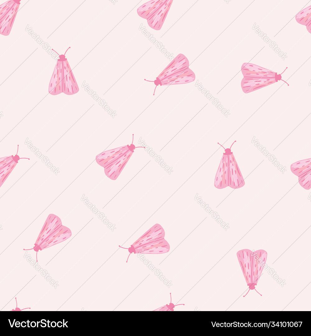 Random seamless isolated pattern with mole Random seamless isolated pattern with mole vector image