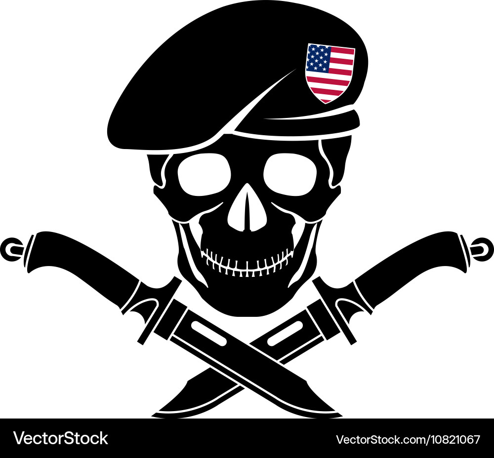 US Special Forces Symbol vector image