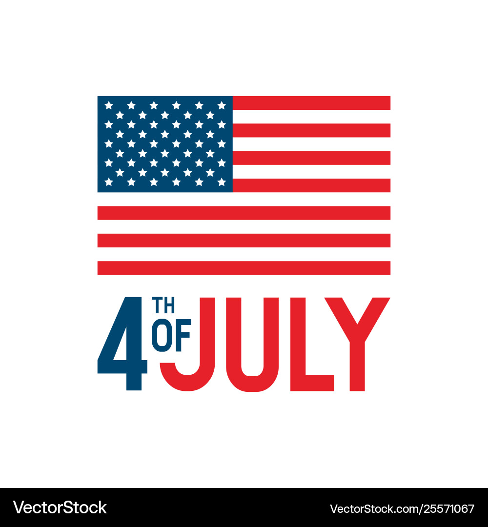 Usa Unabhängigkeitstag 4 Juli Usa Unabhängigkeitstag 4 Juli vektorbild