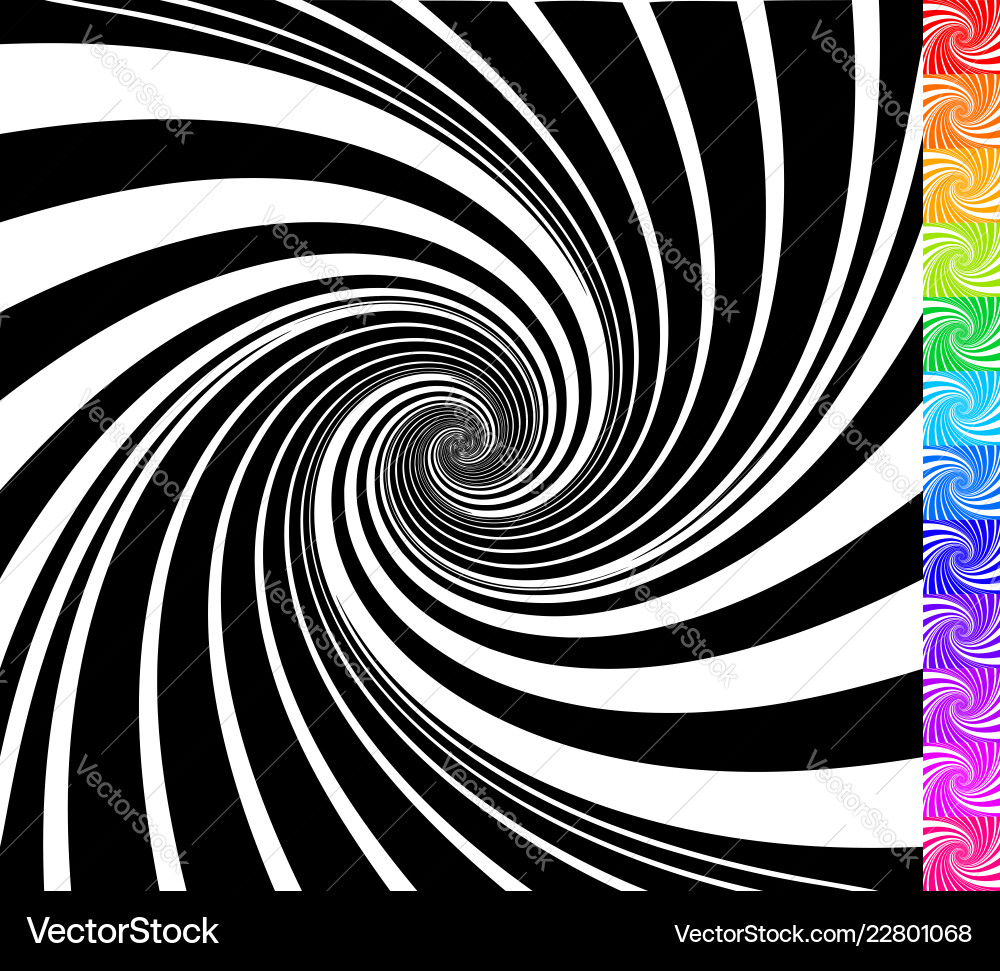 Abstract rotating shapes dynamic swirling Abstract rotating shapes dynamic swirling vector image