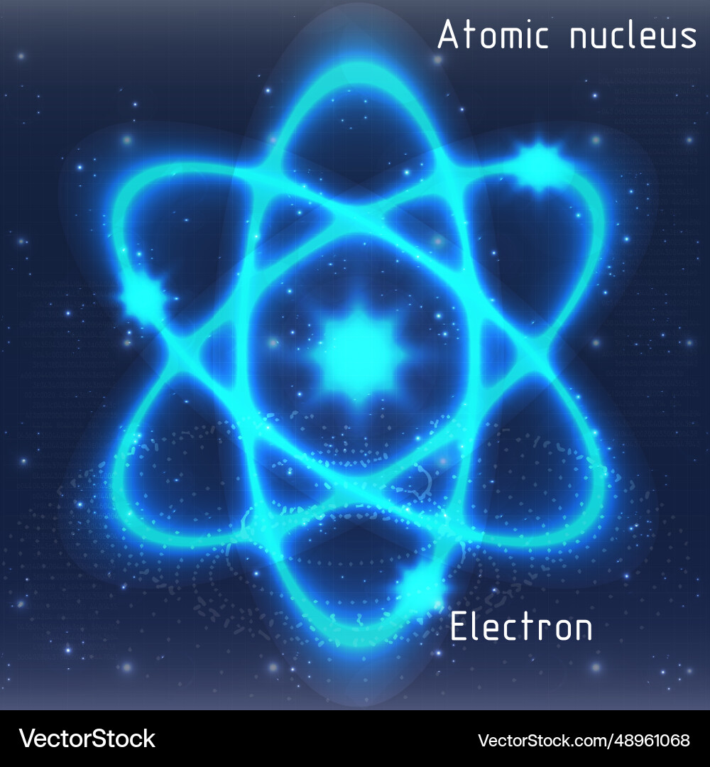 Futuristic data visualization Vector Image