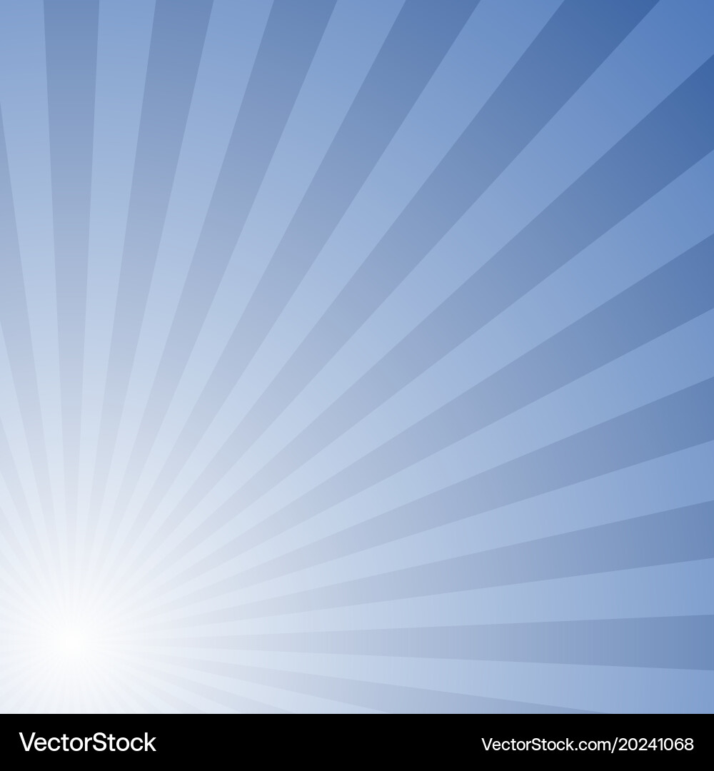 Retro abstract gradient burst background design vector image