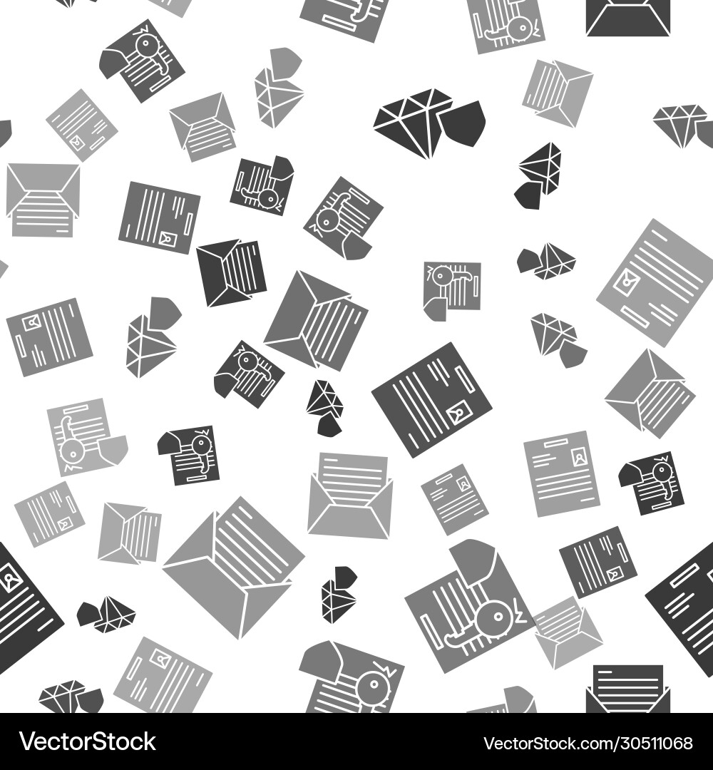 Set diamond with shield document key Set diamond with shield document key vector image