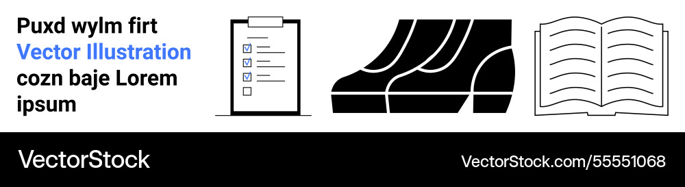 Task checklist collaborative teamwork steps Task checklist collaborative teamwork steps vector image