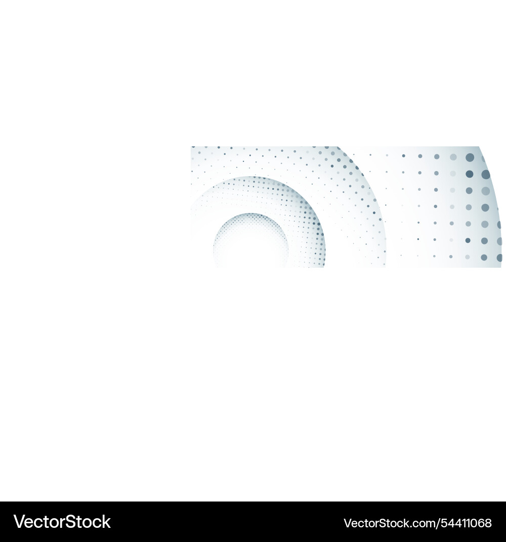 White abstract background with layered round White abstract background with layered round vector image