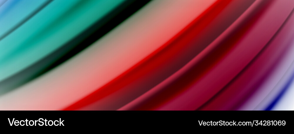Abstract background smooth flowing lines blurred Abstract background smooth flowing lines blurred vector image