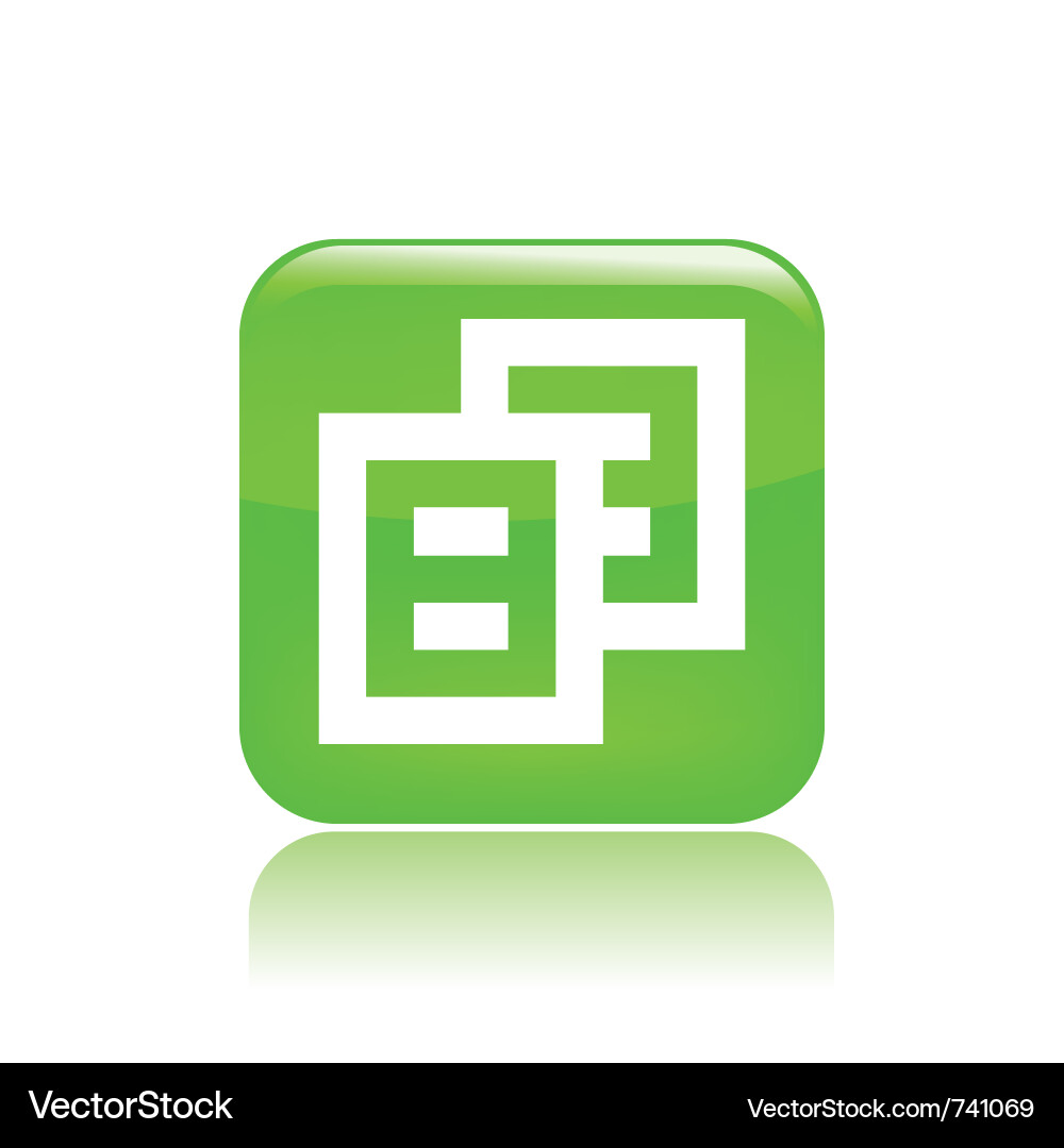 Pixel computer icon vector image