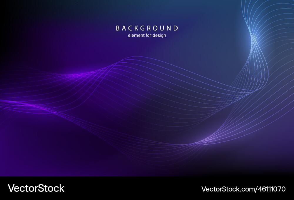 Abstract background wave element for design Abstract background wave element for design vector image
