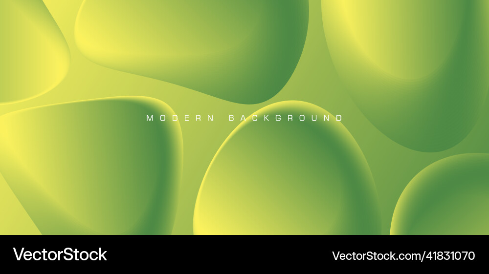 Fluid green shapes abstract background soft Fluid green shapes abstract background soft Vector Image
