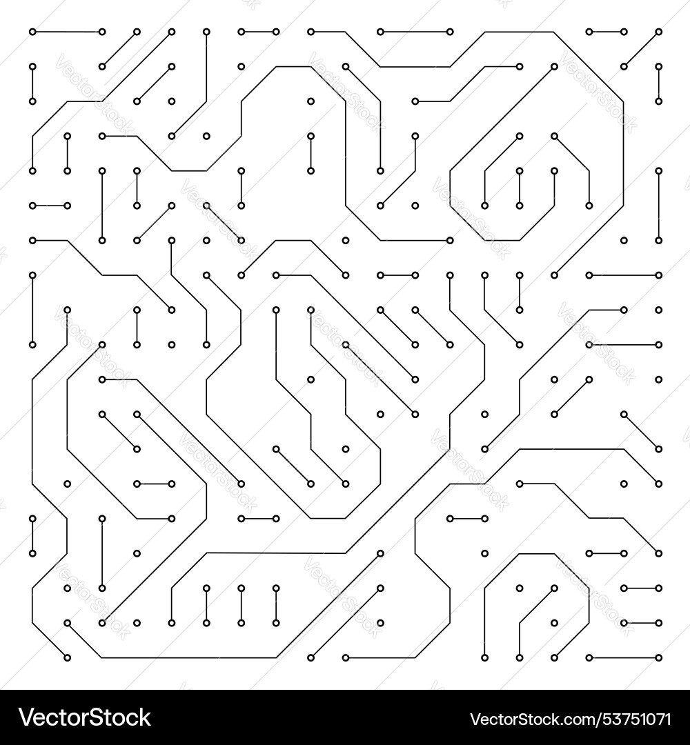 Abstract circuit board pattern that embodies Abstract circuit board pattern that embodies vector image