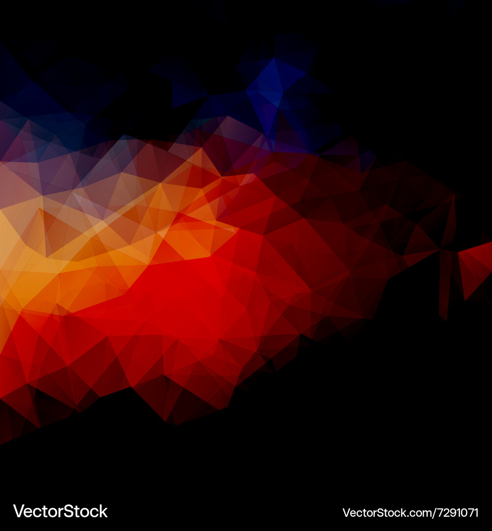 Abstract polygonal background Vector Image