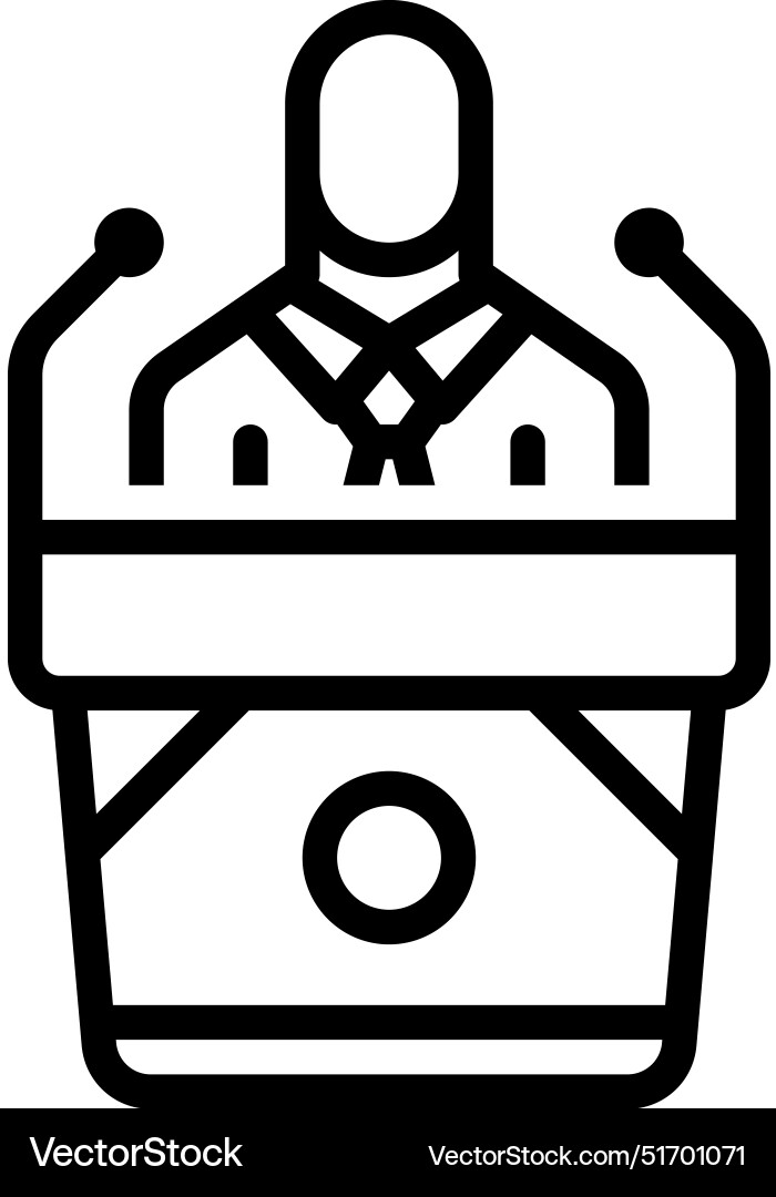 Discourse Vector Image