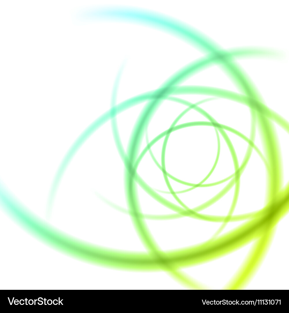 Smooth light waves lines abstract vector image
