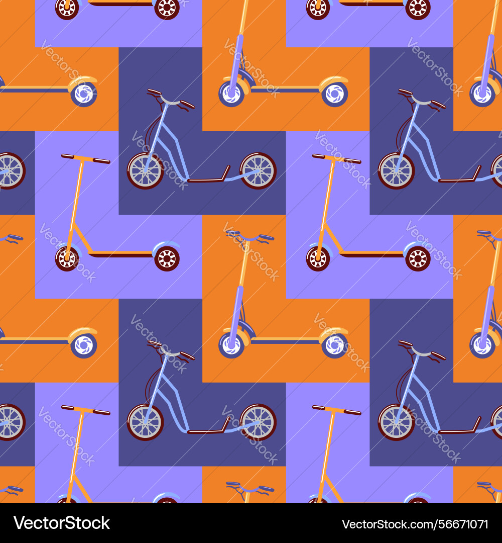 This seamless pattern showcases an array This seamless pattern showcases an array Vector Image