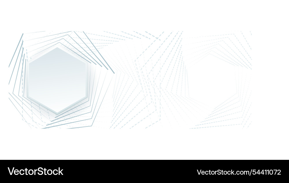 Abstract white hexagonal background with copy Abstract white hexagonal background with copy vector image