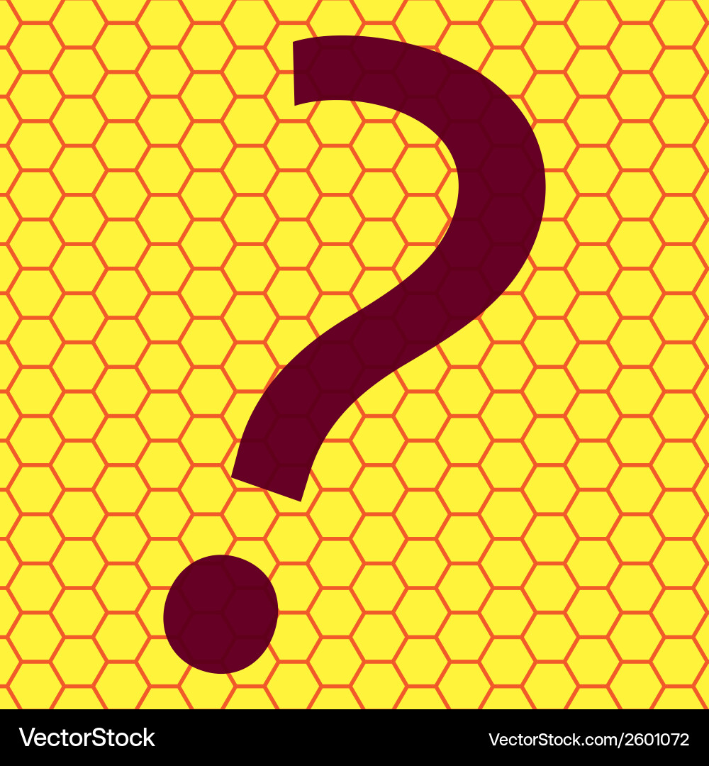 Question mark flat modern web button and space vector image