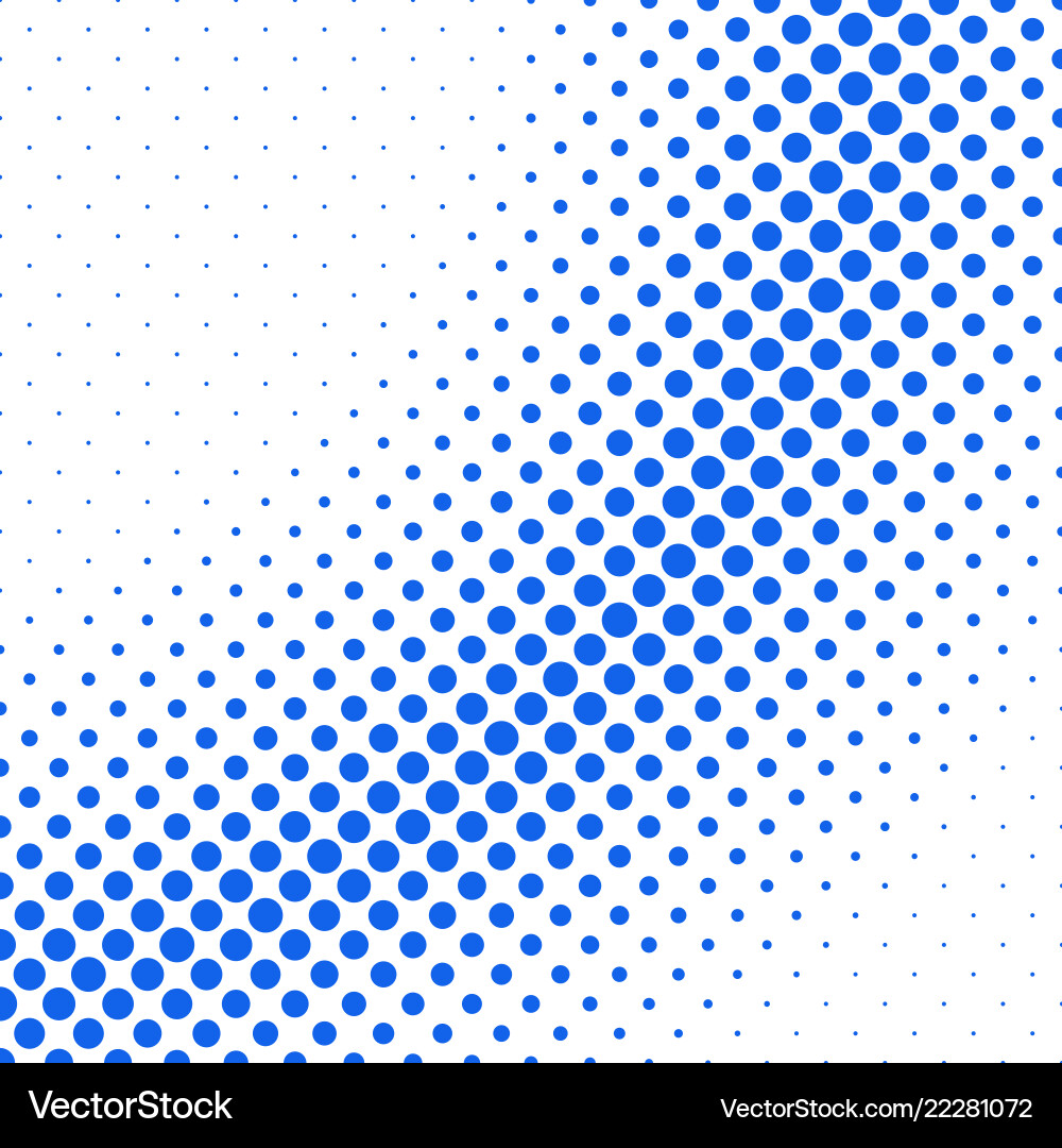 Retro abstract halftone dot pattern background Vector Image