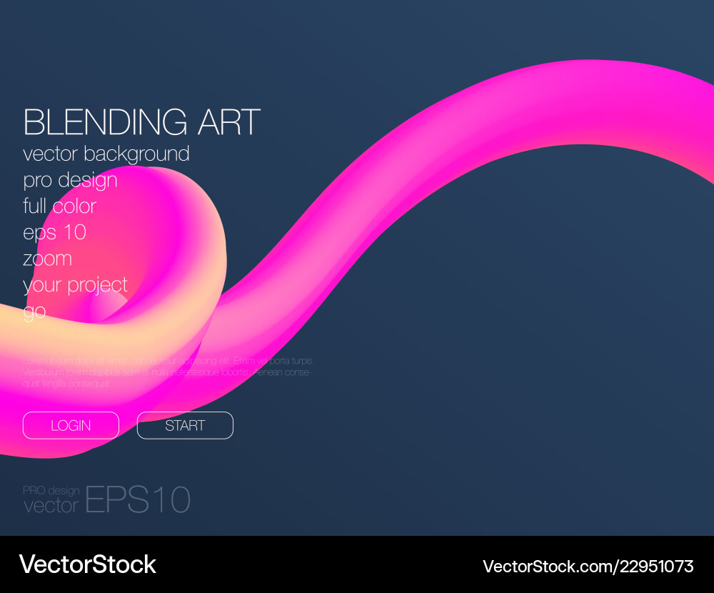 Abstract blend background template for web site Abstract blend background template for web site vector image