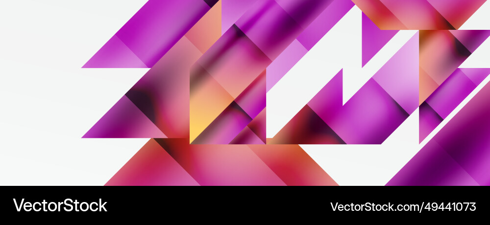 Captivating abstraction triangles Captivating abstraction triangles vector image