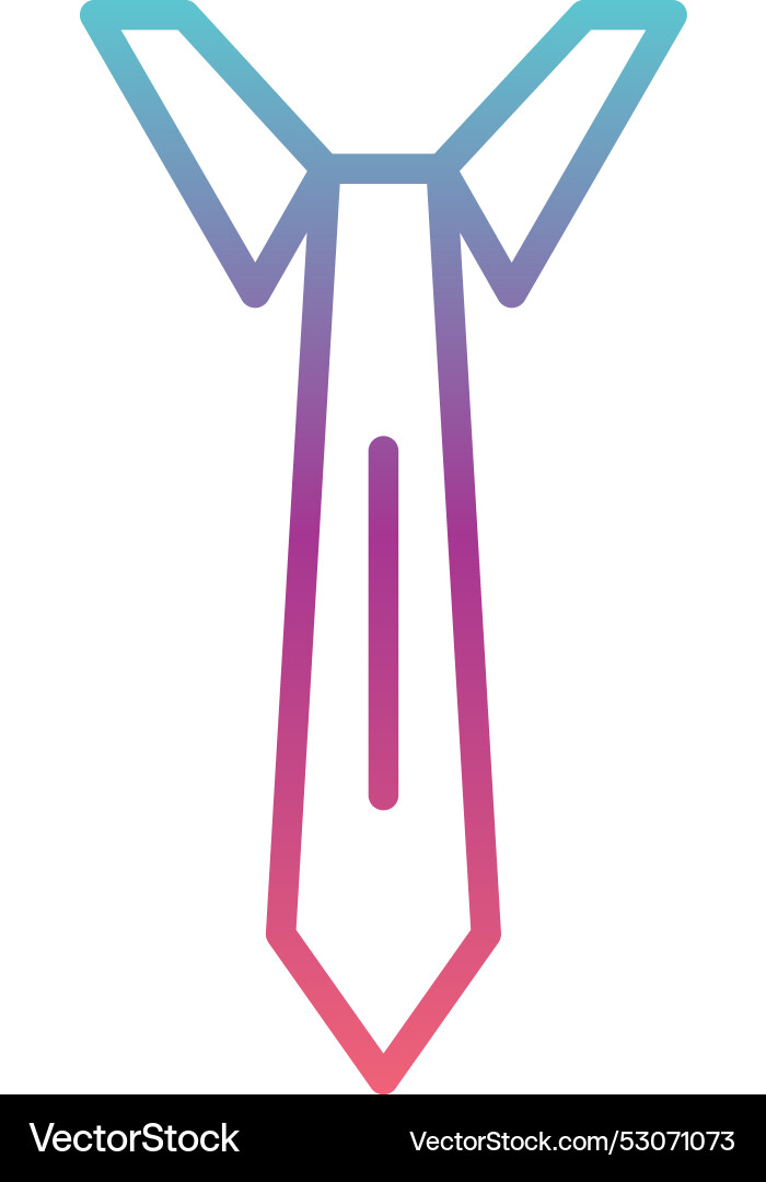 Clock line gradient design Vector Image