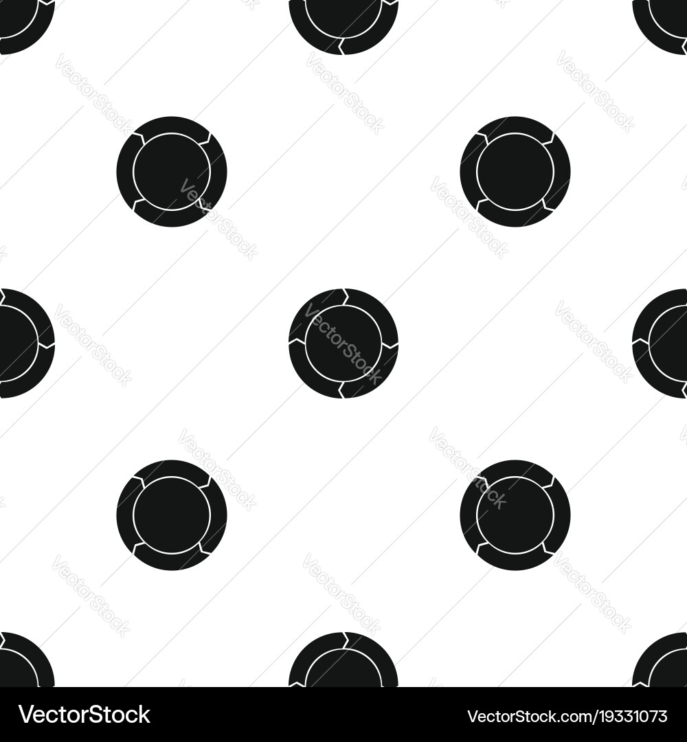 Diagram pie chart with arrows pattern seamless Vector Image