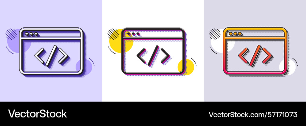 Seo Script Zeile Symbol Web-Programmierzeichen Seo Script Zeile Symbol Web-Programmierzeichen vektorbild