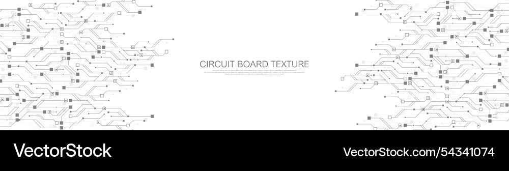 AI Circuit Network Vector Image