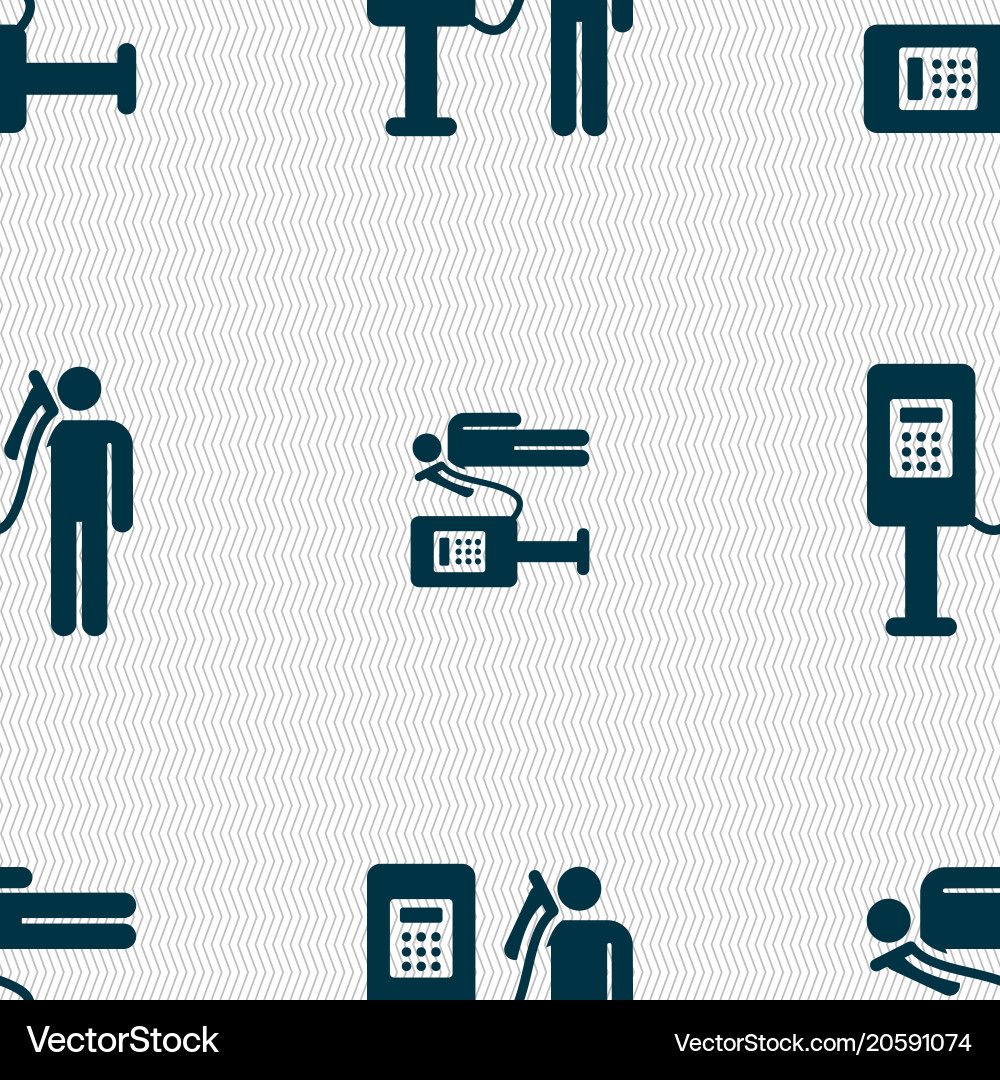 Colorful icons and signs in the form of a button Vector Image