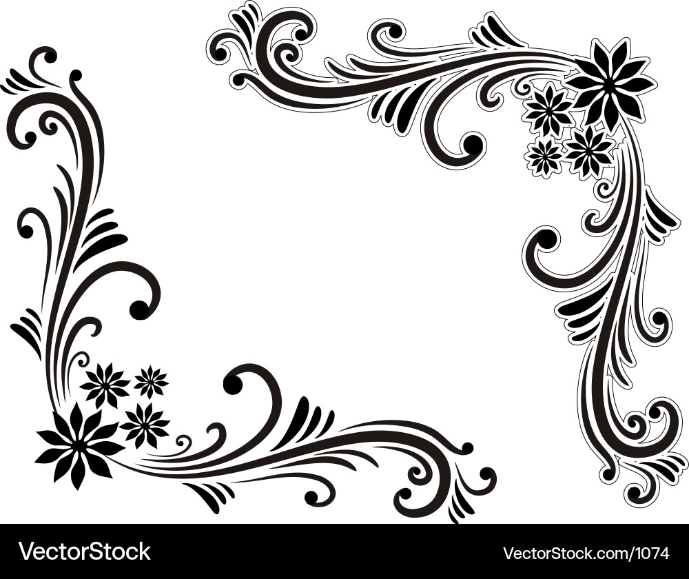 Corner border design hi-res stock photography and images - Alamy, image size:1000x840