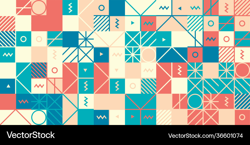 Linear abstract pattern design Linear abstract pattern design vector image