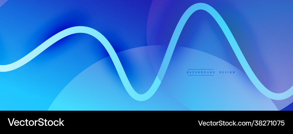 Abstract gradient background with wave line Abstract gradient background with wave line vector image