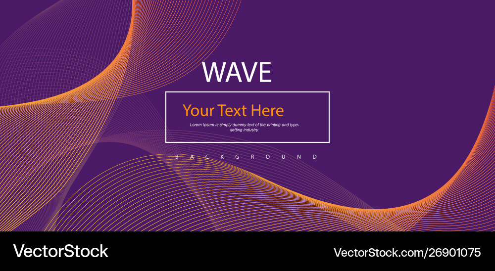 Abstract wave line colorful background Abstract wave line colorful background vector image