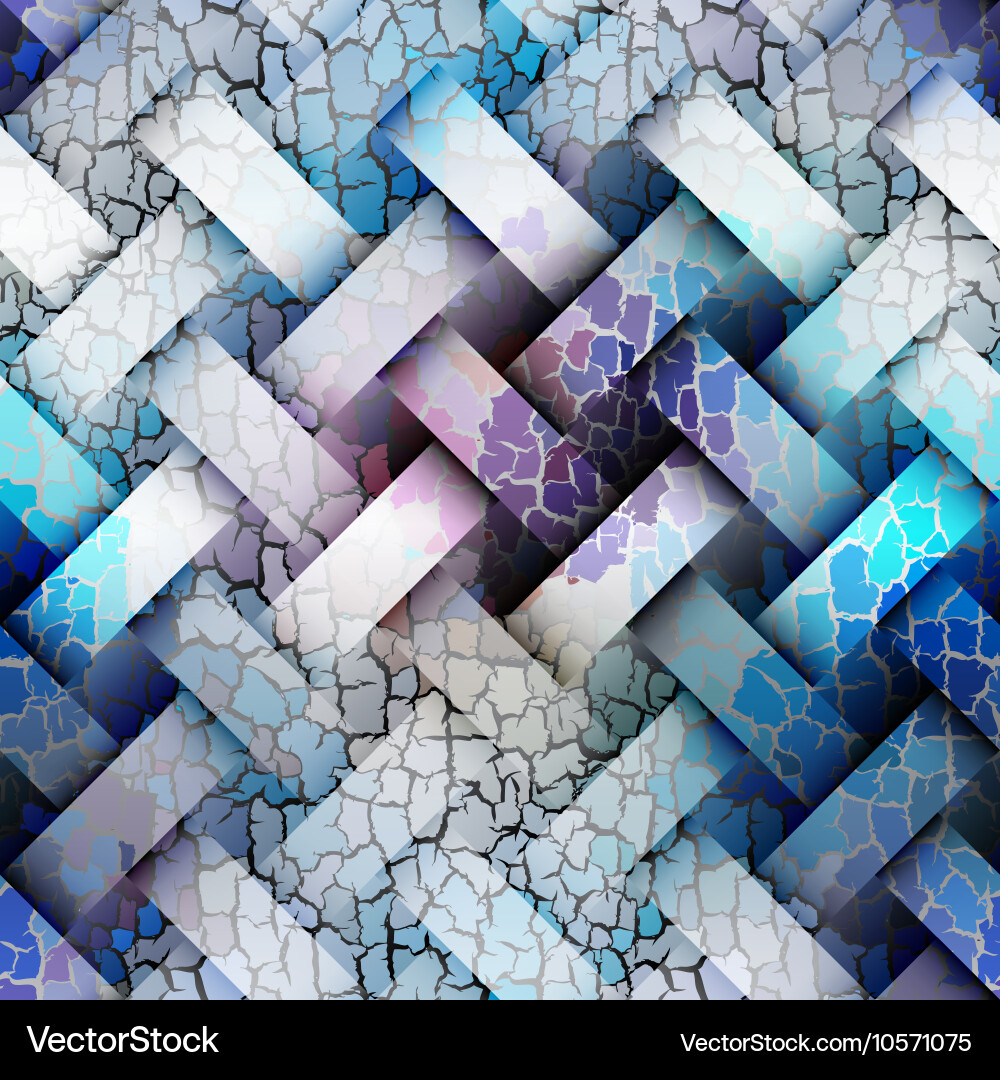 Geometric abstract pattern vector image