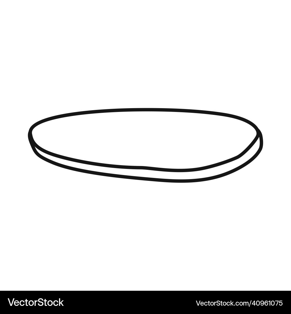 Isolated object of bun and part sign graphic Vector Image