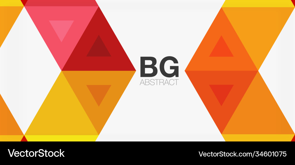 Mosaic triangle pattern abstract background Mosaic triangle pattern abstract background Vector Image