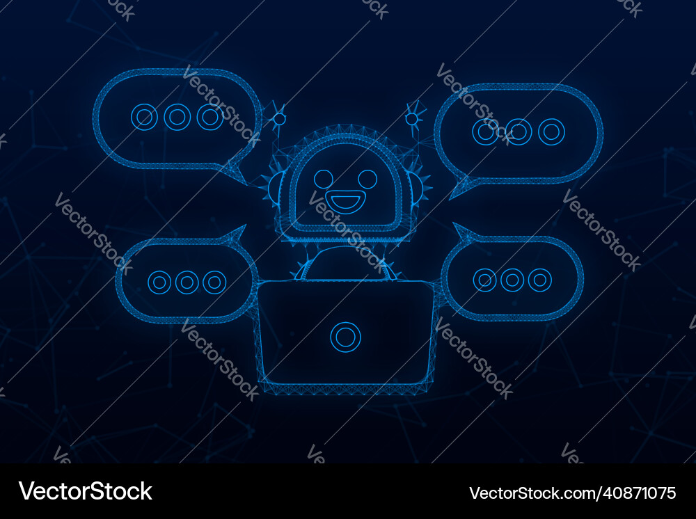 Robot icon bot sign design chatbot symbol Robot icon bot sign design chatbot symbol vector image