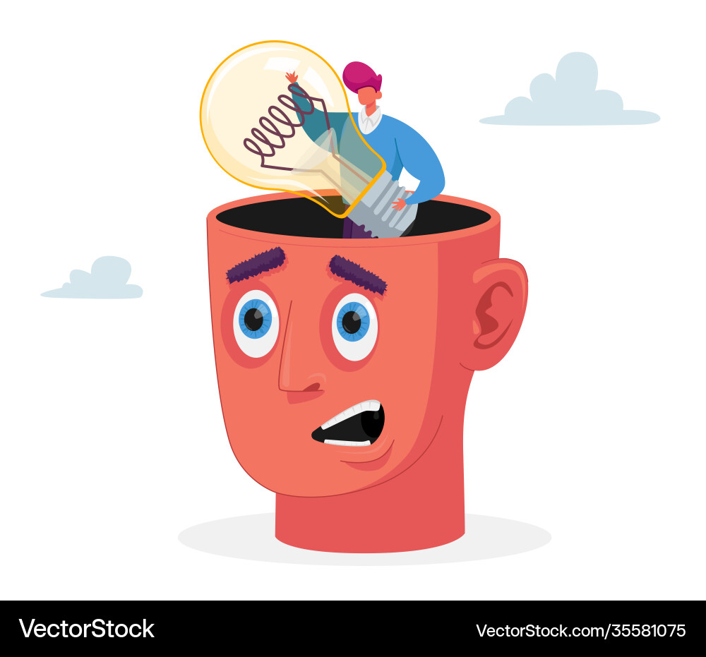 Searching new insights for project development Searching new insights for project development vector image