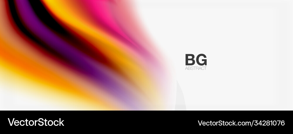 Abstract background smooth flowing lines blurred Abstract background smooth flowing lines blurred vector image
