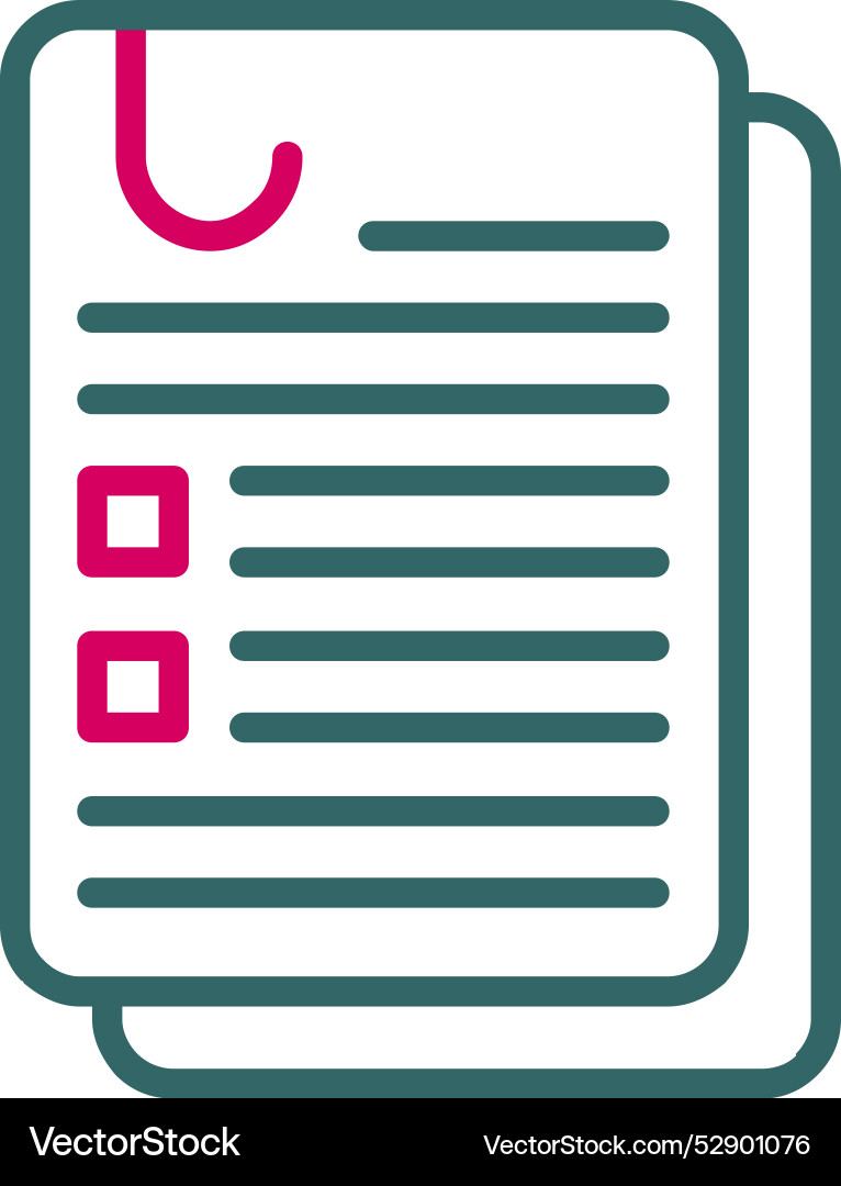 Assignment icon design vector image