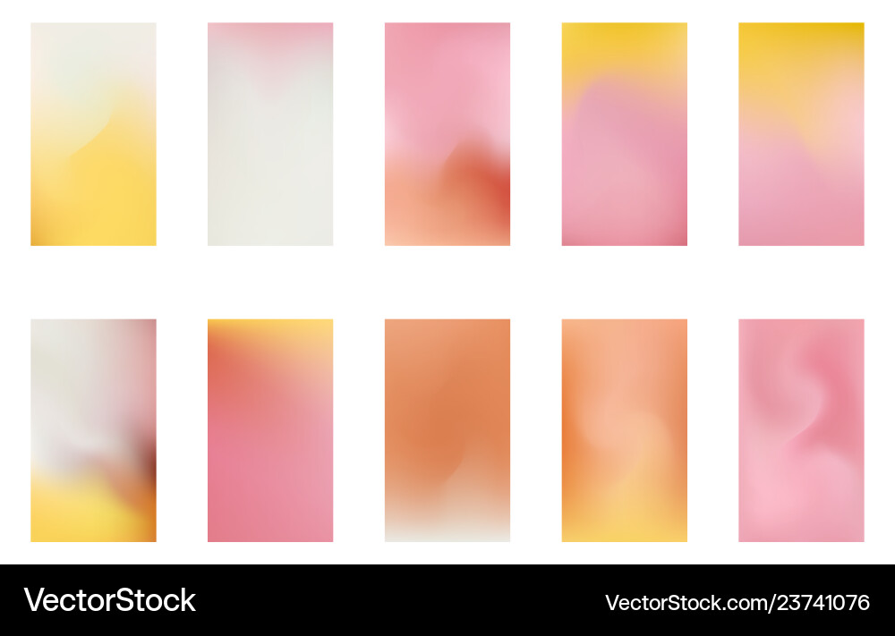Modern Gradient Color Background vector image