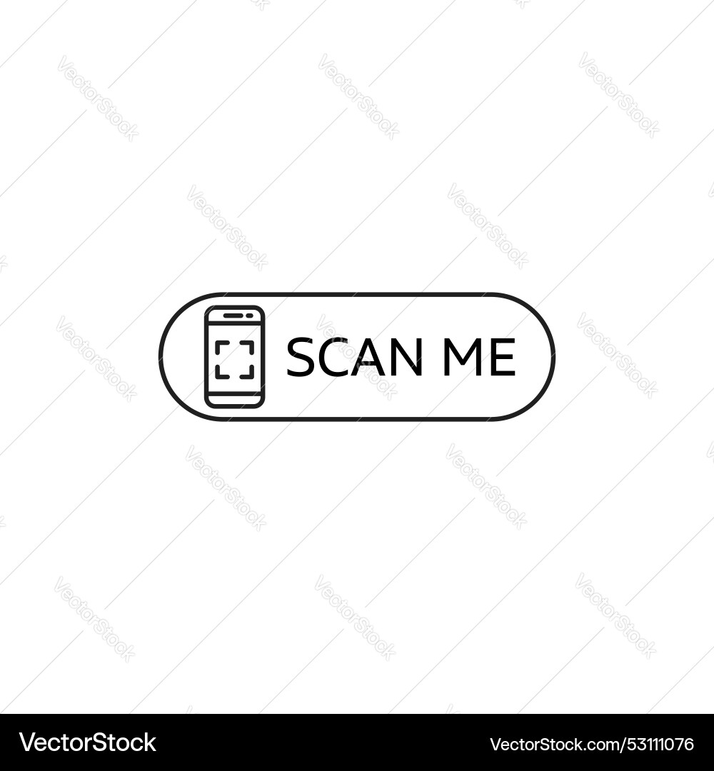 QR Code Scan Icon vector image