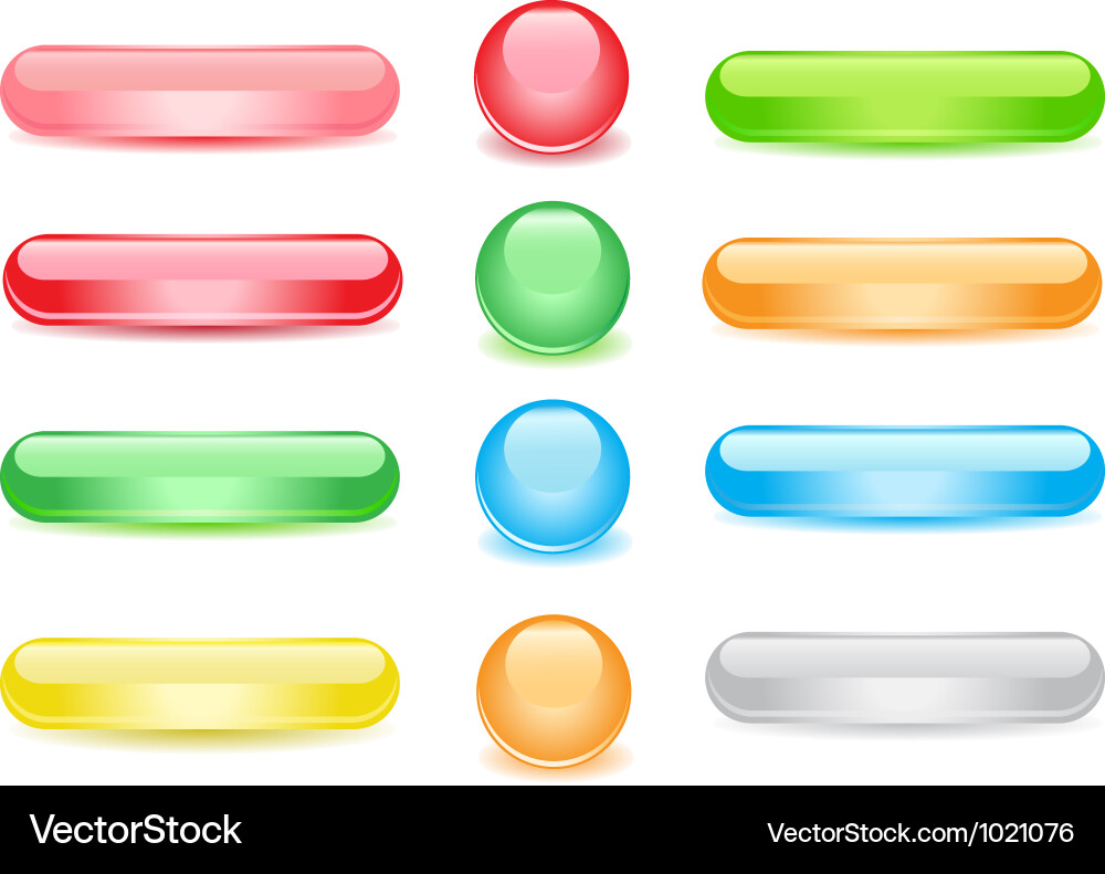 Web button Vector Image