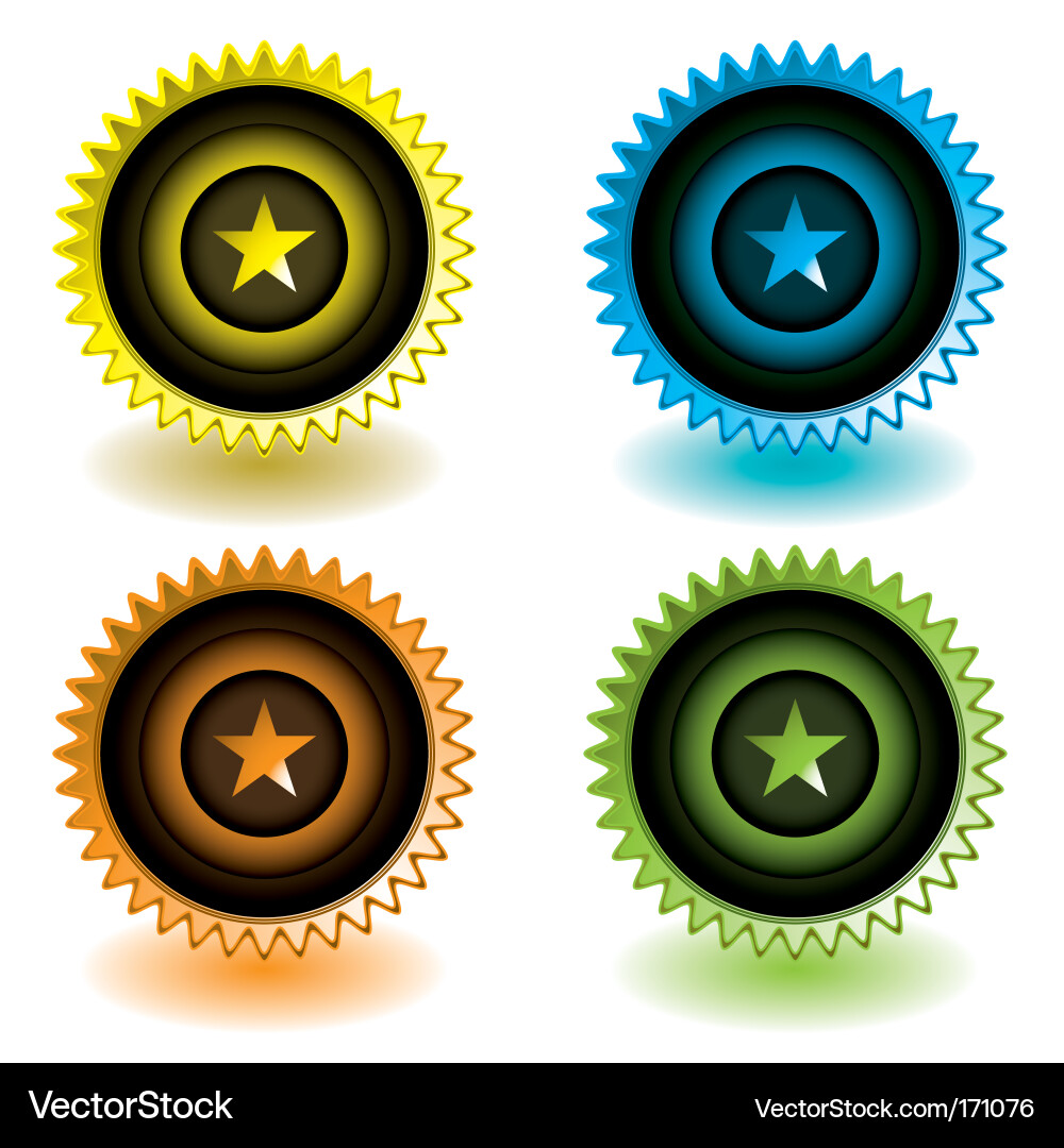 Web icons vector image