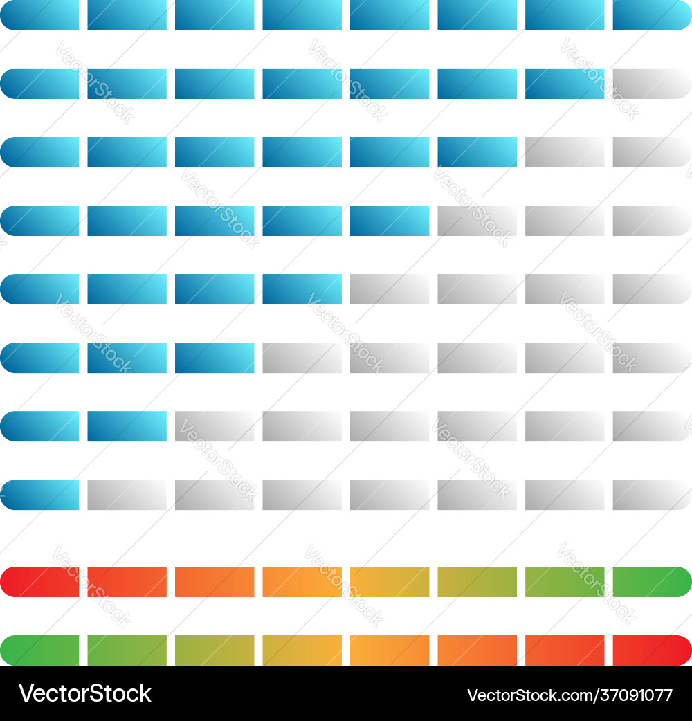 Loader preloader progress bar element Loader preloader progress bar element vector image