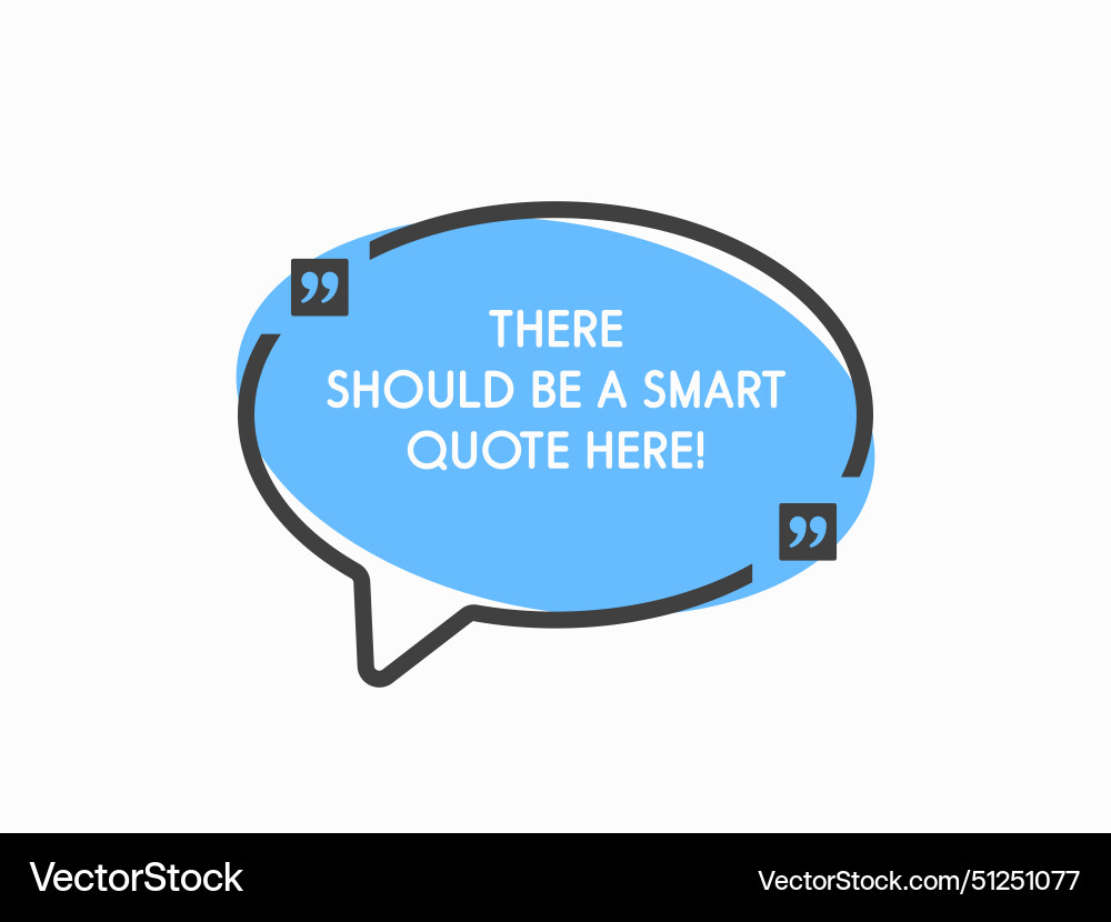 Quote frame blank text boxes message Quote frame blank text boxes message vector image