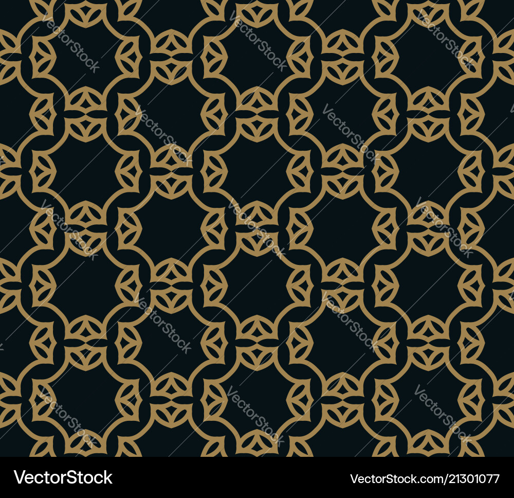 Seamless pattern of intersecting thin gold lines Seamless pattern of intersecting thin gold lines vector image