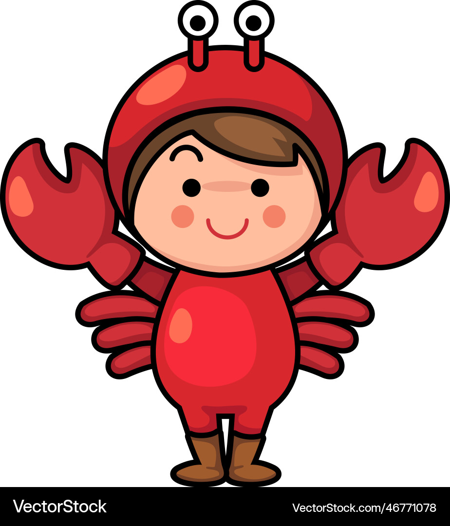 Krebszeichen Tierkreis der Kinder Krebszeichen Tierkreis der Kinder vektorbild