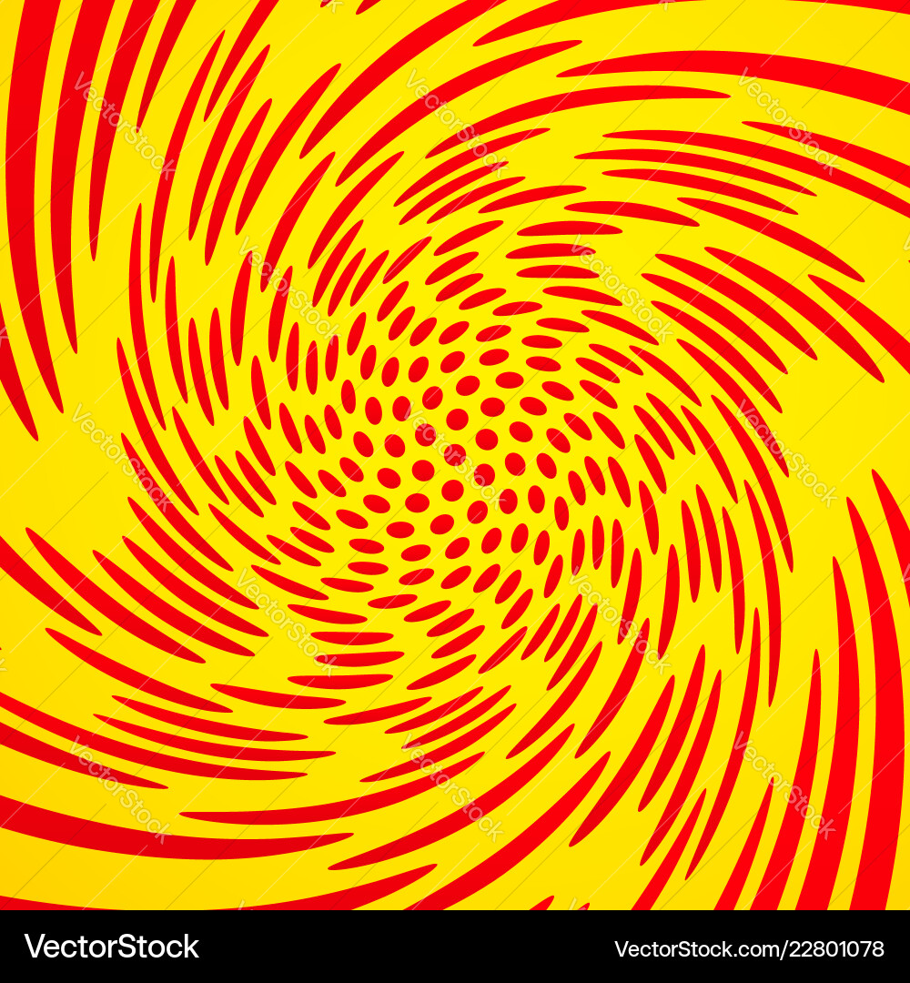 Mesh of dots with strong whirling rotation effect Mesh of dots with strong whirling rotation effect vector image